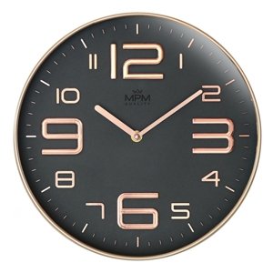 Designové nástěnné plastové hodiny E01.4274.23