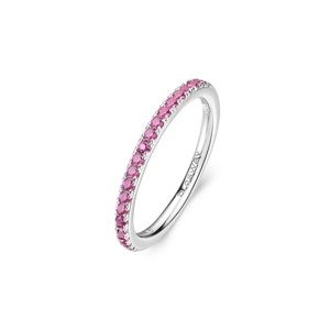 Stříbrný prsten s rubíny Brosway Fancy Passion Ruby FPR69 + dárek zdarma