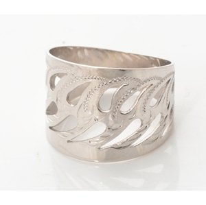 Dámský stříbrný prsten bez kamínků STRP0285F