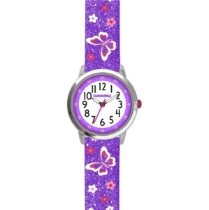 Dívčí hodinky CLOCKODILE s motýlky CWG5043