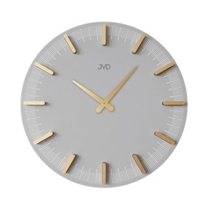 Designové dřevěné hodiny JVD HC401.2 + DÁREK ZDARMA