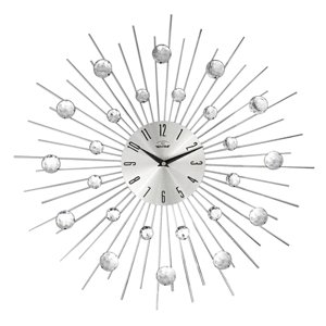 Nástěnné hodiny kovové Bentime H18-SM20096A + dárek zdarma