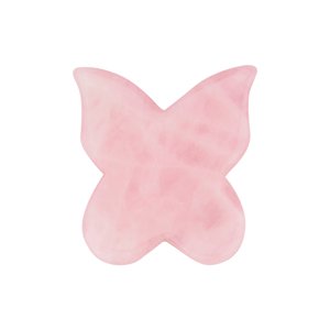 Klenoty Amber Guasha kámen růženín tvar motýl