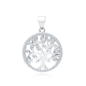 Klenoty Amber Luxusní stříbrný přívěsek strom života