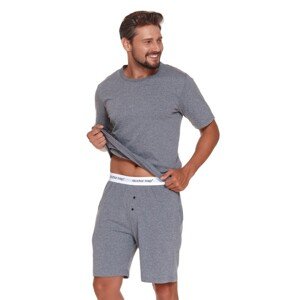 Šedé pánské krátké pyžamo Velikost: XL