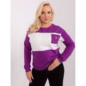 Fialové tričko s kapsou RV-BZ-9238.29-viollet Velikost: ONE SIZE