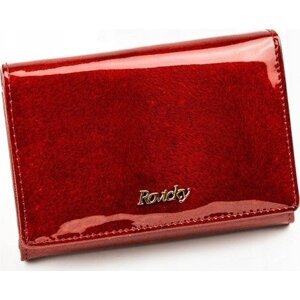 Rovicky červená peněženka s bílým odleskem RFID 8804-MIR Velikost: ONE SIZE