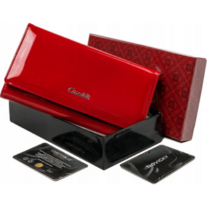4U Cavaldi červená lakovaná peněženka M599 [DH] PX20-JMP Velikost: ONE SIZE