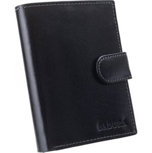 Rovicky pánská kožená černá peněženka Badura N104L VT BADURA BL Velikost: ONE SIZE