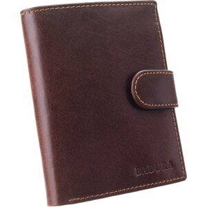 Rovicky pánská kožená hnědá peněženka Badura C002 N104L VT BADURA BR Velikost: ONE SIZE