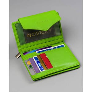 Dámská zelená kožená peněženka Cavaldi®  M014 RD-01-GCL MINT Velikost: ONE SIZE