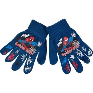 Spider-Man tmavě modré chlapecké rukavice Velikost: ONE SIZE