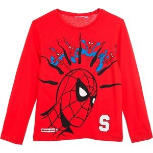 Marvel Spider-man červené chlapecké tričko Velikost: 104