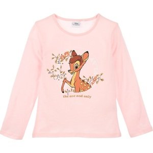 Bambi světle růžové dívčí tričko Velikost: 98