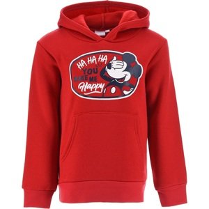 Disney Mickey Mouse červená dětská mikina Velikost: 110