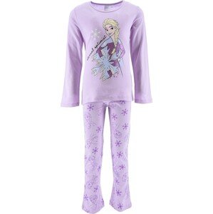 Světle fialové bavlněné pyžamo Disney - Frozen Velikost: 110