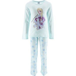 Světle modré bavlněné pyžamo Disney - Frozen Velikost: 104