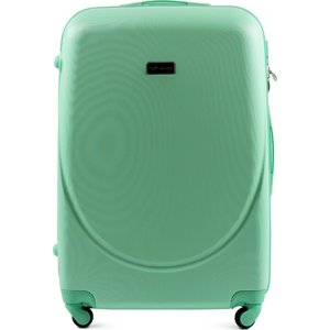 Mintový skořepinový kufr vel. L GOOSE K310, L, Light green Velikost: L