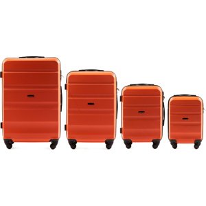 Oranžová sada cestovních kufrů Lovebird AT01, , Orange Velikost: Sada kufrů