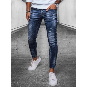Tmavě modré džínové skinny kalhoty UX4073 Velikost: 32