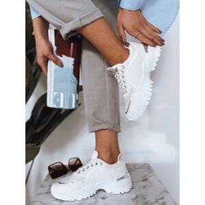 Bílé sneakersy na platformě LIZZE ZY0458 Velikost: 41