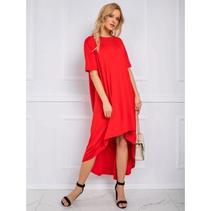 Dámské červené šaty RV-SK-R4889.09-red Velikost: L/XL
