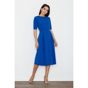 Dámské modré šaty M553 Velikost: L
