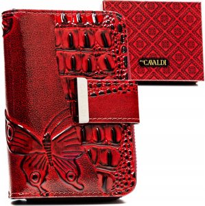 4U Cavaldi Červená střední peněženka s motivem M633 PN31-BCF Velikost: ONE SIZE