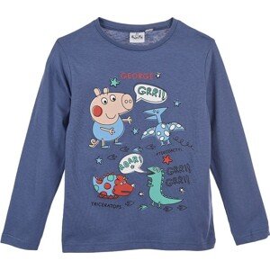 Peppa Pig modré chlapecké tričko Velikost: 116