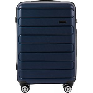 Tmavě modrý kufr s TSA vel. M IBIS DQ181-03,Wings M, Blue Velikost: M