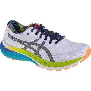 Bílé pánské běžecké boty s barevnou podrážkou ASICS Gel-Kayano 29 Lite-Show 1011B628-300 Velikost: 42.5