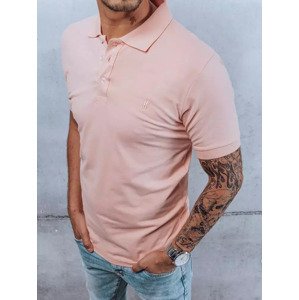 Světle růžová klasická polo košile PX0547 Velikost: XL