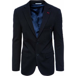 Tmavě modré pánské elegantní sako Dstreet MX0590 Velikost: 2XL