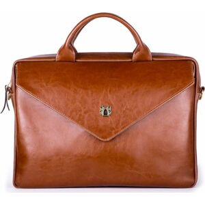 Elegantní hnědá dámská taška na notebook FL15 POSITANO VINTAGE BROWN Velikost: ONE SIZE