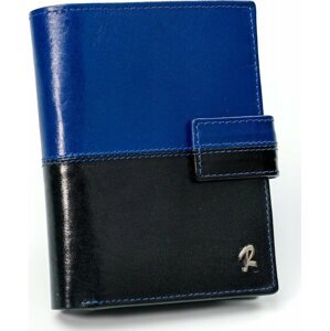 ROVICKY Pánská modrá peněženka RFID  L078 N4L-VT2 BLACK-BLUE Velikost: ONE SIZE
