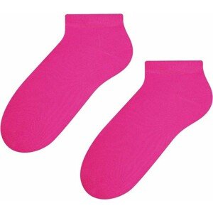 Tmavě růžové kotníkové dámské ponožky Art. 052 Art. 052 UX22,  MAGENTA Velikost: 38-40
