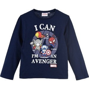 Modré chlapecké tričko Avengers Velikost: 128