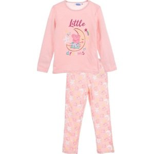 Světle růžové dívčí pyžamo Peppa Pig Velikost: 102
